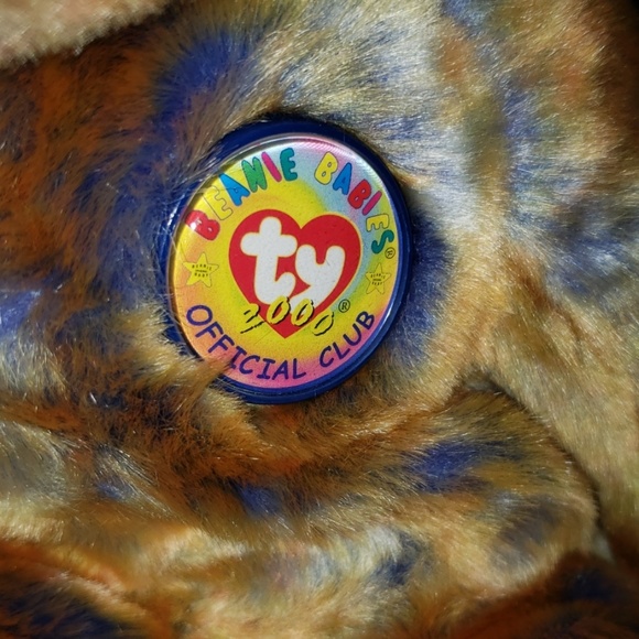 Clubby III 3 15" Tall Ty Beanie Buddy Bear First BBOC to have Counterpart - Picture 3 of 8